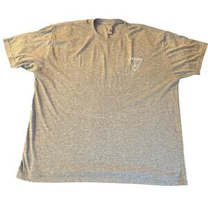 Next Level 3XL Graphic T-Shirt Gray Short Sleeve Tri-Blend